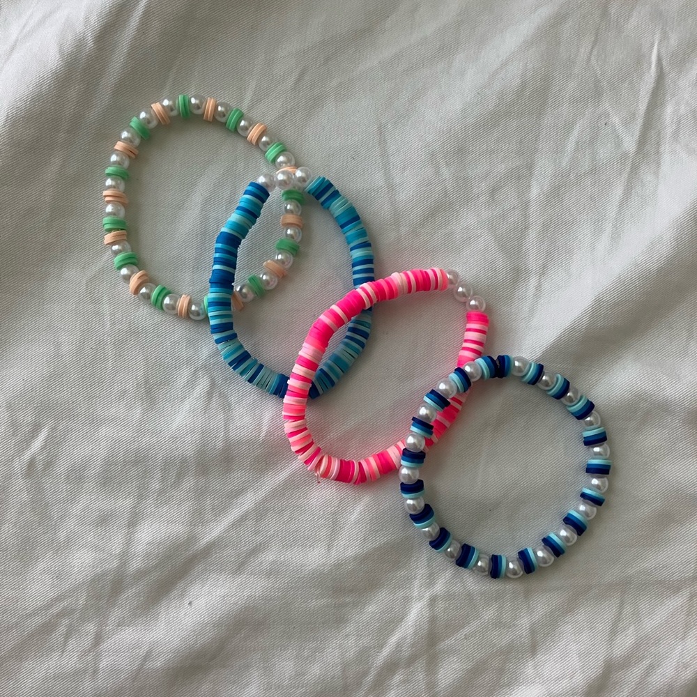 clay bracelets